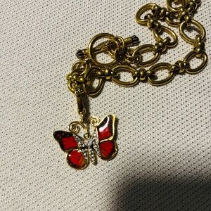 Juicy couture charm necklace